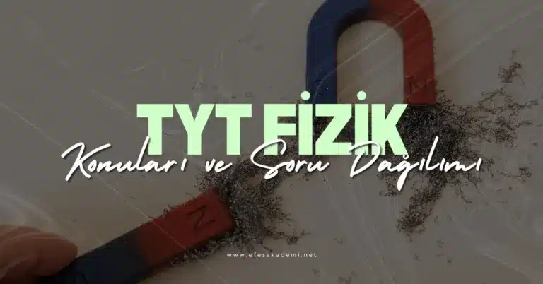 2026 TYT Fizik Konuları ve Soru Dağılımı