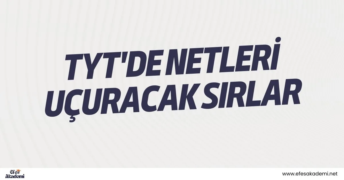 TYT Netleri Nasıl Artar? (Kapsamlı Rehber)