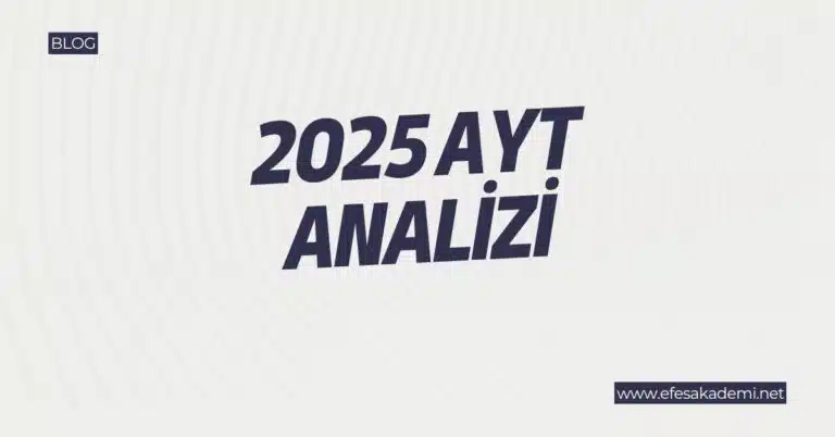 2025 AYT Analizi