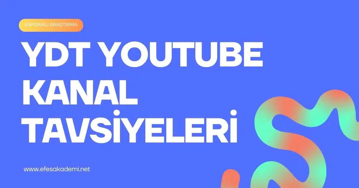 YDT YouTube Kanal Tavsiyeleri (2026 Güncel Rehber)