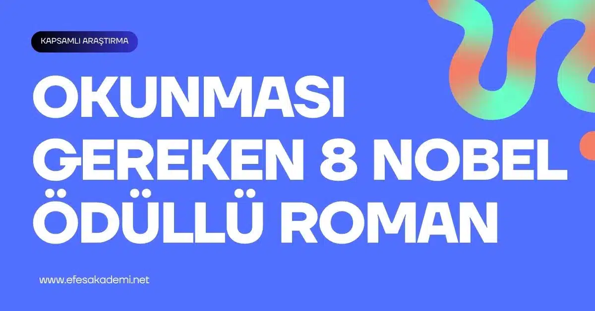 Okunması Gereken 8 Nobel Ödüllü Roman